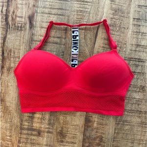 PINK push up bralette